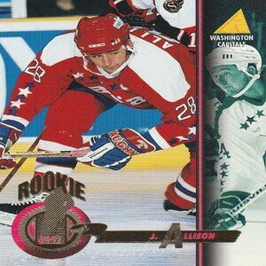 Jason Allison - 1994 Pinnacle Brands Rookie Card